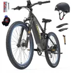 Elektriline jalgratas LANKELEISI, 1000W, 48V 20Ah, 29", s&otilde;iduulatus 150 km, kiiver komplektis