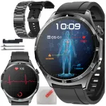 Nutikell meestele, EKG, verer&otilde;hu m&otilde;&otilde;tja, gl&uuml;koositase, AMOLED-ekraan, 3 rihma