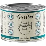 Gussto m&auml;rg kassitoit 70% hirveliha, 200 g