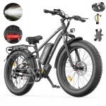 Elektrijalgratas ZAZAWORK CF26, 1500W, 48V 20Ah, 26" paksud rehvid, kuni 120 km