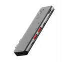 USB-C hub LINQ byELEMENTS Pro, 2x USB-C, 4K HDMI, USB, SD, microSD, 100W PD