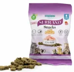 SERRANO kassilemmikud kanaga karvapallide vastu, 50 g