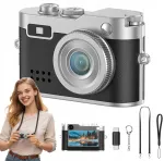 Mini v&otilde;tmehoidjana kaamera, 2MP LED FHD 1080P kompaktne digitaalne kaamera