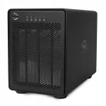 Ketaste korpus OWC ThunderBay 4, must, 2.5/3.5" HDD/SSD