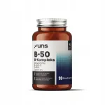 Toidulisand UNS B-50 B-vitamiinide kompleks, 90 kapslit