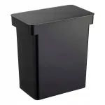 Toidu s&auml;ilituskonteiner ratastel Yamazaki Home, 11 kg, must