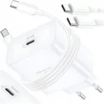 Laadija 45W GaN USB-C PD 3.0 QC 3.0 kaabliga