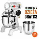20L planetaarne gastronoomiline mikser 3 kiirust metallist