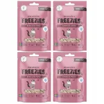 Monster Cat Freezies kassimaitsed, kuivatatud sealiha, 4 x 45 g