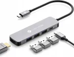 USB jagaja NOVOO USB-C, 5 porti, NVHUBGY05PDNS