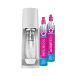 Sodastream TERRA vee s&uuml;sinikustamisseade, 2 pudelit, 2 gaasiballooni