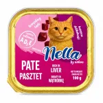 NELLA m&auml;rg kassitoit maksapasteet 100g