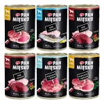Pan Mięsko konserveeritud koeratoit, 3 maitset, 6 x 400 g