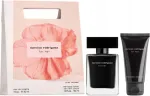 Kingitusett Narciso Rodriguez For Her EDT 30 ml, palsam 50 ml