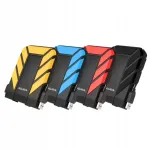 V&auml;line k&otilde;vaketas ADATA HD710P 2TB, 2.5", kollane