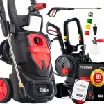 K&otilde;rgsurvepesur 350BAR, vaskpump, 3000W induktsioonmootor, 12 m voolik