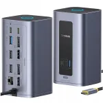 Baseus Nomos NU1 Air Spacemate 12in1 dokk, 100W PD, hall