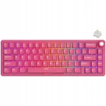 M&auml;nguklaviatuur ROYAL KLUDGE R65, Berry Red, Beige l&uuml;litid