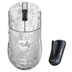 Traadita hiir Attack Shark RS3 Ultra 8000Hz PAW3955Max, h&otilde;bedane