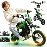 Laste elektriline mootorratas ISCOOTER A12, 350W, 36V 4,5Ah, kuni 25 km/h, 20 km, 12" rattad
