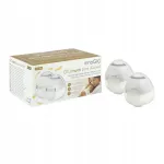 InnoGIO GIOmum Line Discreet GIO-358 piimakoguja, valge, topelt