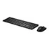 Traadita klaviatuur ja hiir HP 495C BE1QOUT, must, USB/2.4G/Bluetooth