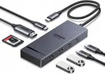 USB C jagaja UGREEN 8-&uuml;hes, HDMI 4K 60Hz, USB 3.2 10Gb/s, 100W