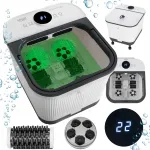 Talla massaažijaam vee-h&uuml;dromassaažiga, 500 W, soojendus, vibratsioon, LED mullid