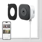 Akna videovalvekaamera 3MP 2K, WiFi 5GHz/2.4GHz, inimtuvastusega