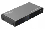 HDMI jagaja DIGITUS 1x2, 4K/60Hz, HDR, 18 Gbps, HDCP 2.2