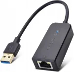 Gigabit Ethernet USB 3.0 v&otilde;rgukaart, 1000 Mbps, &uuml;hilduv Chrome, Mac, Windows