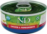 N&D Prime kassitoit kanaliha ja granaatidega, 70 g