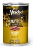 Nekko MONO Kangaroo konserveeritud koeratoit t&auml;iskasvanutele, 400 g