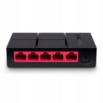 Mercusys MS105G l&uuml;liti, 5x 10/100/1000 Mb/s