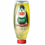N&otilde;udepesuvahend FAIRY MAX POWER sidruni l&otilde;hnaga, 650 ml