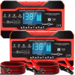 Automaatne akulaadija LCD-ga, 12V/24V, 10A