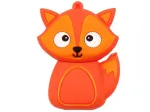 64 GB punane BEAR FOX PET FOX USB m&auml;lupulk