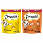 DREAMIES kassilemmikud juustu ja kanaga, 360 g (2 x 180 g)