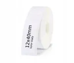Liimtermokleebised NIIMBOT, 12&times;40 mm, 155 tk, rull
