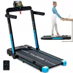 Kokkupandav elektriline jooksulint RACE THUNDER, 0,8&ndash;14 km/h, sobib voodi alla