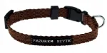 Pazurem Szyte pruun XS/S koera kaelarihm, 10 mm, 19-27 cm, v&auml;ikestele t&otilde;ugudele