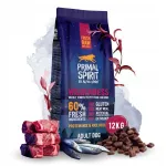 Koeratoit Primal Spirit Wilderness, 60% liha, sealihaga ja kananahaga, 12 kg