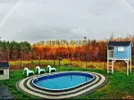 Bassein Canadian, metallist, 5,5x3,7x1,2 m, Mega Star 8m&sup3; filtriga