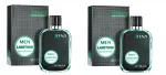 Meeste parf&uuml;&uuml;m JFenzi LASSTORE IZY BLACK 2x100ml EDP
