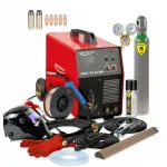 Keevitusseade MIG/MAG/MMA, inverter, 230V/400V, IGBT, 4x4, euroliides, komplekt