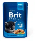 BRIT Junior kassikonserv kassipoegadele, kana, 24 x 100 g