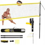 Sulgpalli, tennis ja v&otilde;rkpalli komplekt 630 cm postidega ja kotiga