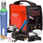 Keevitusinverter WELDMAN TORNADO 200, TIG/AC/DC/MMA, 200A, 230V, alumiiniumile