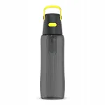 DAFI Solid 700 ml veepudel filtriga, kollane