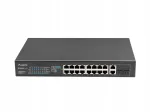 V&otilde;rgul&uuml;liti Lanberg, 16x 100Mb PoE+, 2x Combo, 19" rack, 250W